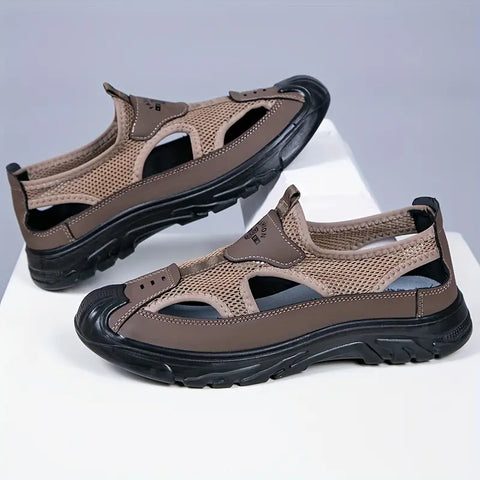 Edward - Atmungsaktive Slipper aus Mesh für Herren