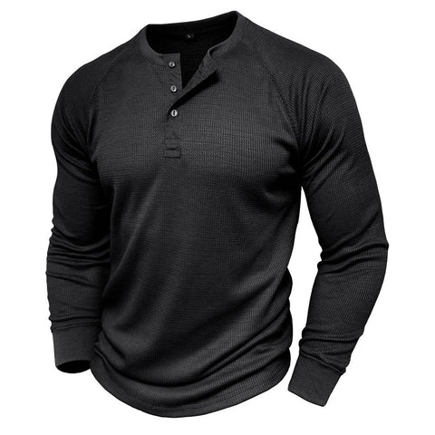 Ricco - Lässiger Waffelstrickpullover für Herren