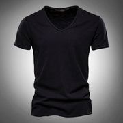 Aurelio - Klassisches und Stilvolles V-Ausschnitt-T-Shirt für Herren
