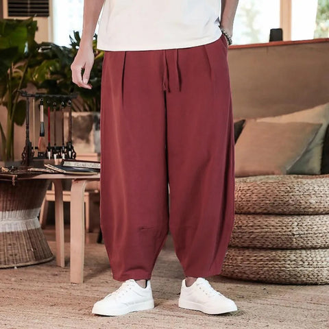 Alfred - Hosen aus Baumwolle und Leinen