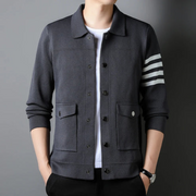 Samuel - Lässige Strickjacke mit Knöpfen für Herren