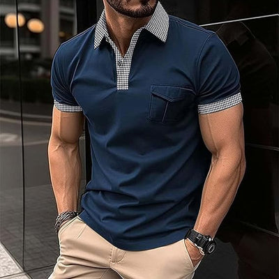 Zeno - Kurzärmelige Herren-Poloshirts