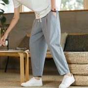 Edward  - Baumwoll-Leinen-Hose