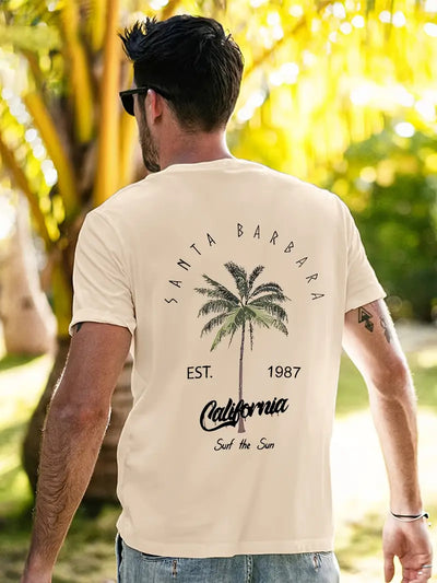 Arthur - Baumwoll-T-Shirt mit Grafikdruck für Männer
