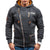 Kian - Stilvolle Jacke mit schrägem Reißverschluss und Kapuze