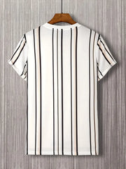 Silvanus - Herren Casual Rundhals-Shirt
