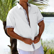 Cedric - Kurzärmliges Button-Down-Hemd für Herren