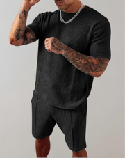 Jadiel - Lässiges, stilvolles Set aus Hemd und Shorts