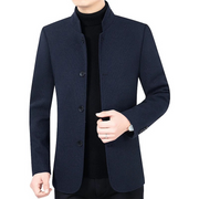 Severino - Eleganter, schmal geschnittener Blazer mit Stehkragen für Herren