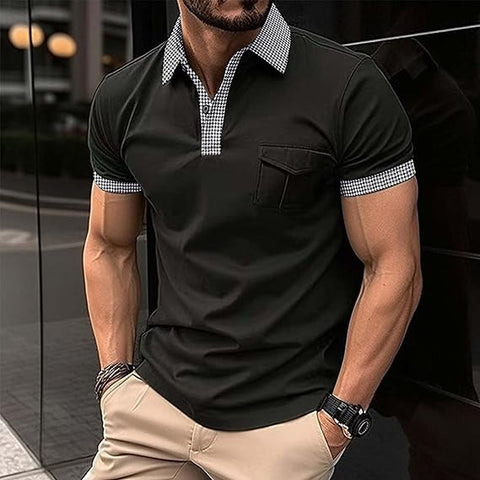 Zeno - Kurzärmelige Herren-Poloshirts