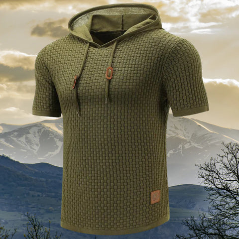 Marion - Kapuzenpulli mit kurzen Ärmeln