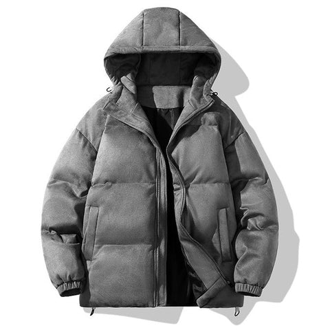 Isaac - Gemütliche, wattierte Winterjacke mit Kapuze