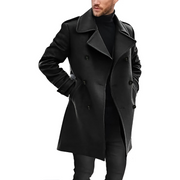 Tyson - Eleganter Trenchcoat mit Reverskragen für Herren