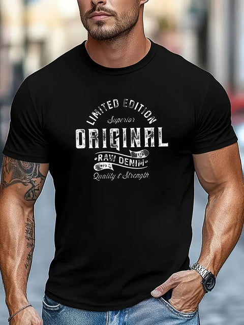 Tobias - Elegantes Rundhals T-Shirt für Herren