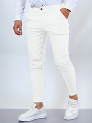 Frank - Eng geschnittene, bequeme Herrenhose