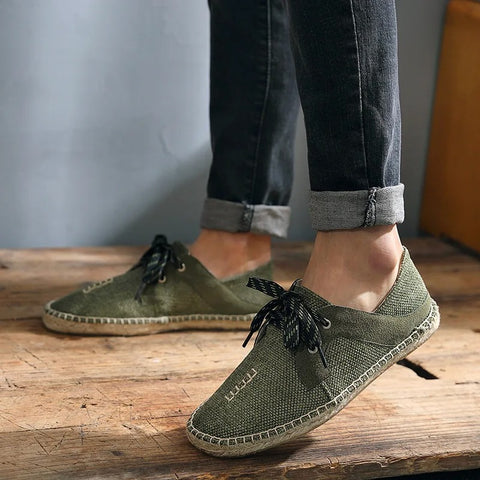 Ernest - Lässige Segeltuchschuhe