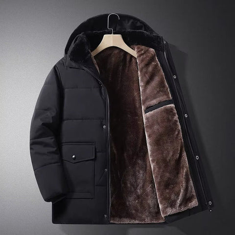 Zane - Elegante Daunenjacke mit Fleecefutter für Herren