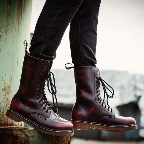 Oliver - Mittelfuß-Stiefel aus Leder