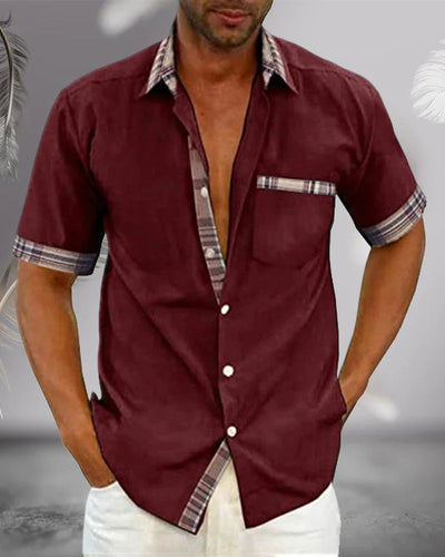Alford - Kurzärmliges Button-Down-Hemd für Herren