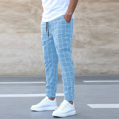 Parker - Karierte Stretch-Hose