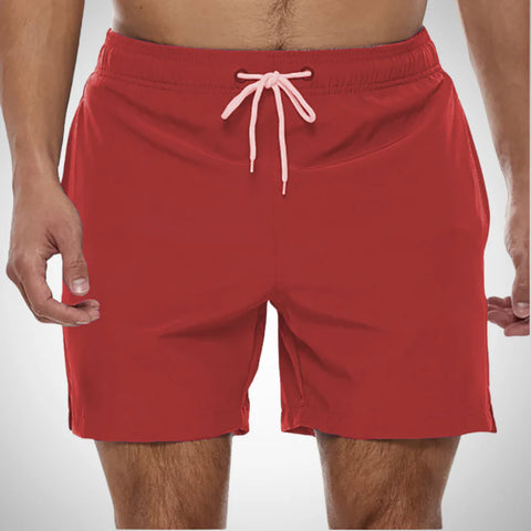 Gary - Bequeme Badeshorts mit Kordelzug für Herren