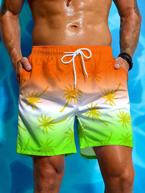 Homer - Strandshorts für Herren mit Kordelzug