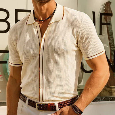 Jonah - Elegantes Poloshirt mit kurzen Ärmeln