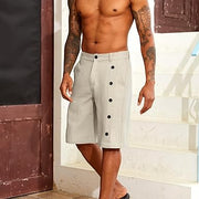 Alastair - Herren-Shorts aus Baumwolle und Leinen