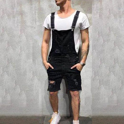 Frank - Herren Casual Denim Jumpsuit