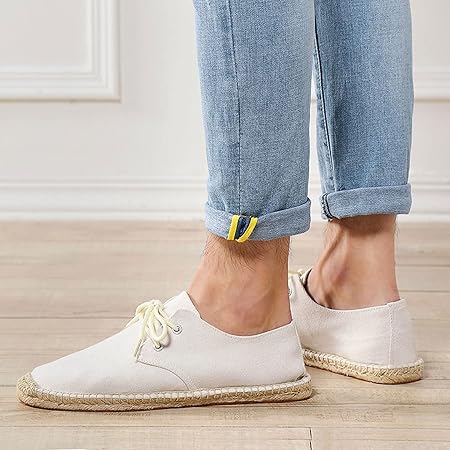 Lionel - Schnürschuhe aus Segeltuch