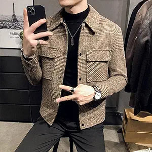 Arthur - Karierte Freizeitjacke für Männer