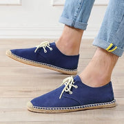 Lionel - Schnürschuhe aus Segeltuch