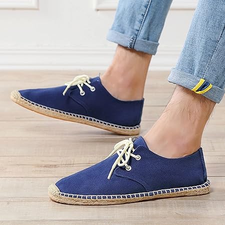 Lionel - Schnürschuhe aus Segeltuch