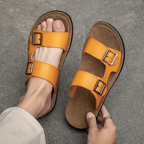 Andrew - Modische Herren-Rutschsandalen