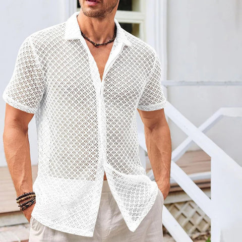 Moreland - Atmungsaktives Sommershirt für Herren mit Mesh-Design
