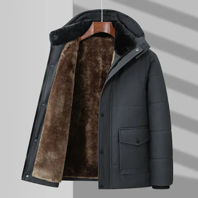 Zane - Elegante Daunenjacke mit Fleecefutter für Herren
