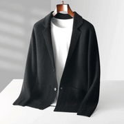 Martin - Kaschmir-Strickjacke mit Knöpfen