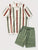 Antonio - Kurzarmhemd- und Shorts-Set für Herren