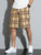 Amadeo - Lässige Strandshorts mit Karomuster