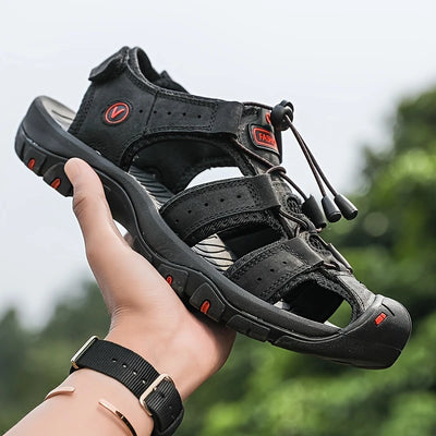 Wilbur - Orthopädische Premium-Sandalen für Herren