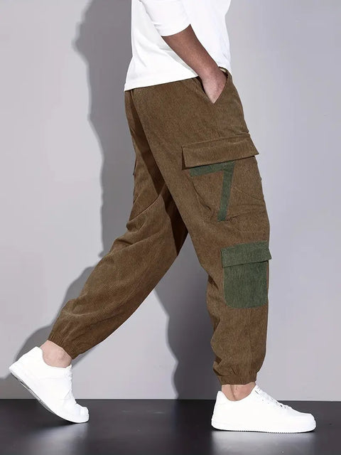 Brian - Trendige Cargo-Hose aus Kord