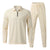 Harvey - Elegantes und bequemes Set mit langärmeligem Poloshirt und Hose
