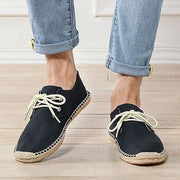 Lionel - Schnürschuhe aus Segeltuch