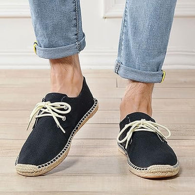 Lionel - Schnürschuhe aus Segeltuch