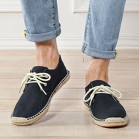 Lionel - Schnürschuhe aus Segeltuch
