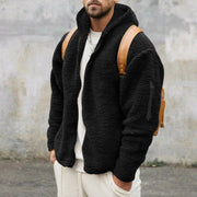 Matteo - Warme Fleecejacke mit Kapuze