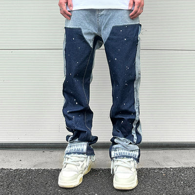 Oscar - Patchwork-Jeans für Herren