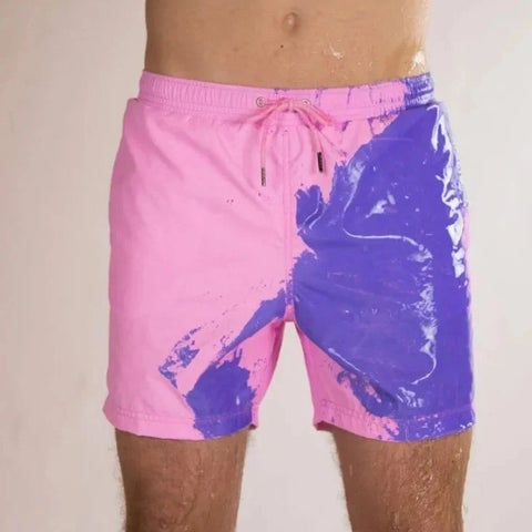 Benedict - Watercolor Beach Shorts für Männer