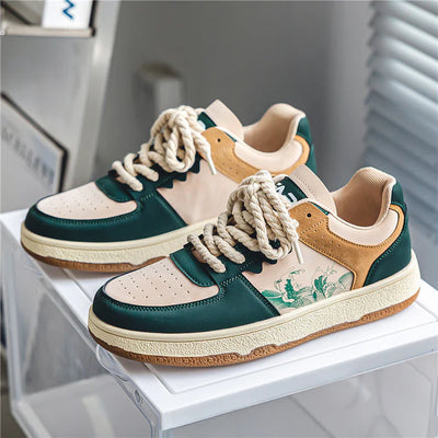 Burne - Schnürbare Freizeitschuhe