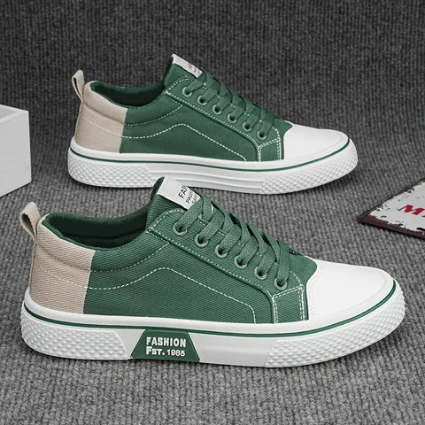 Gustav - Atmungsaktive Canvas-Sneakers für Männer
